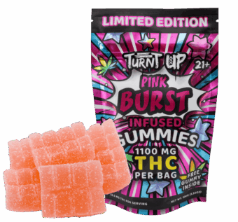 Turnt Up Limited Edition Gummies - Pink Burst