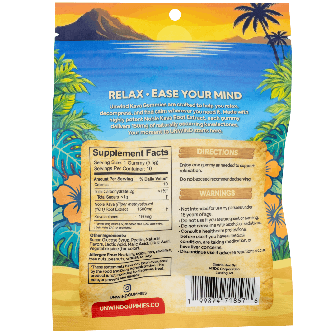 Unwind Kava Gummies
