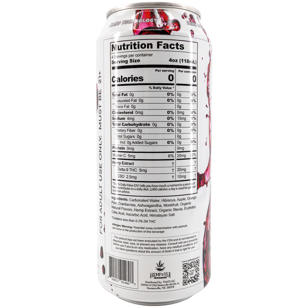 Sparkling Delta 9 Wine - Feel Good