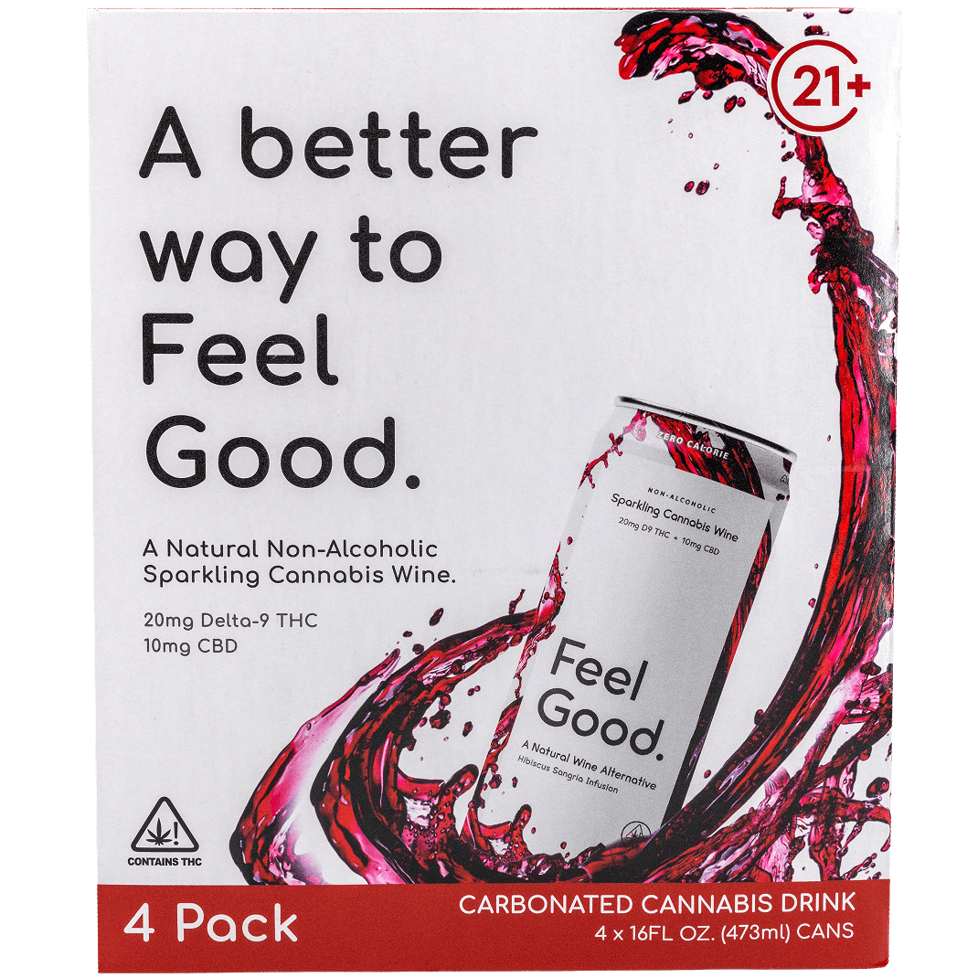Sparkling Delta 9 Wine - Feel Good