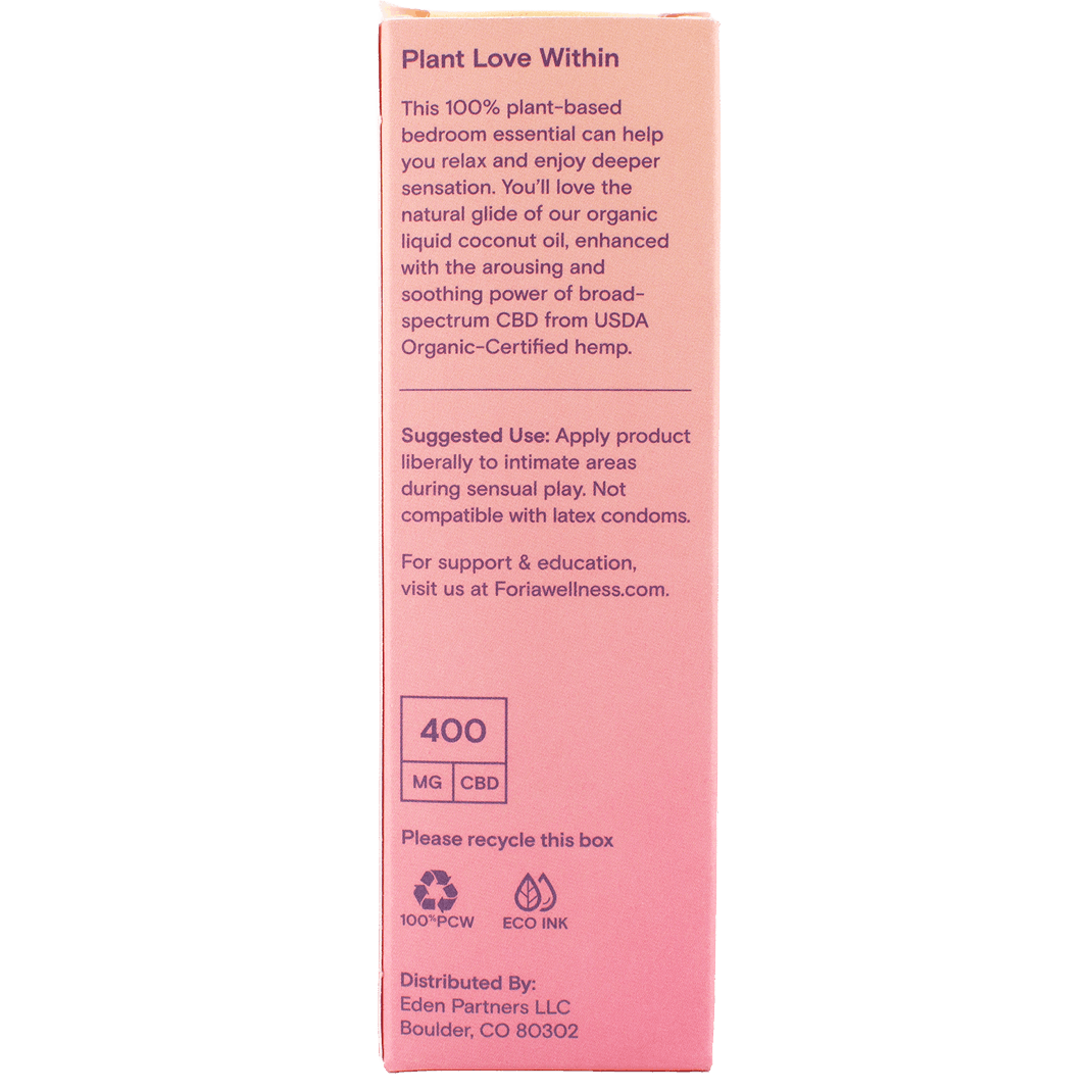Foria Intimacy Natural CBD Lubricant