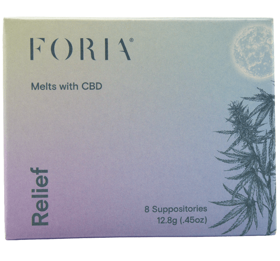 Foria Relief CBD Suppositories