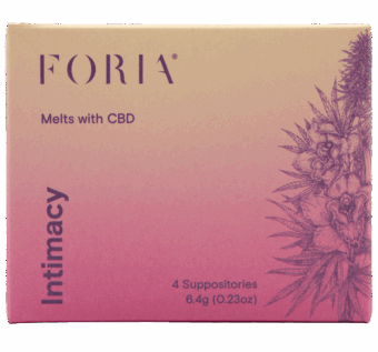Foria-Suppositories-intimacy-front Foria Intimacy CBD Suppositories