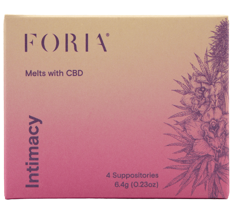 Foria Intimacy CBD Suppositories