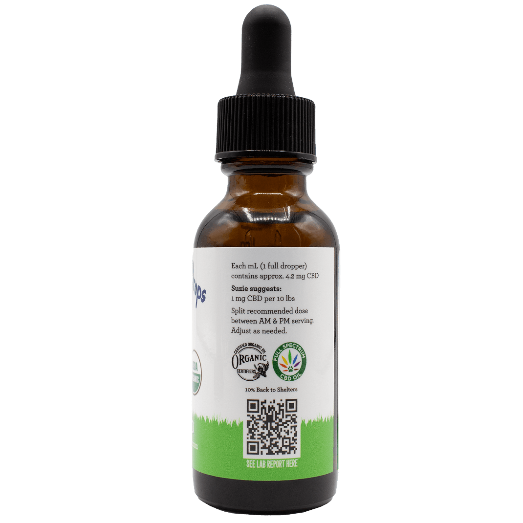 Suzie's Full Spectrum CBD Drops for Dogs - 125mg