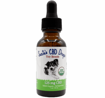 Suzie's Full Spectrum CBD Drops for Dogs - 125mg
