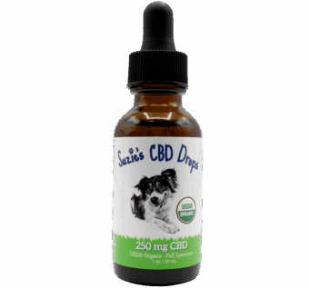 Suzie's Full Spectrum CBD Drops for Dogs – 250mg