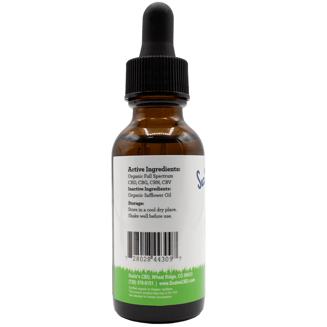 Suzie's Full Spectrum CBD Drops for Dogs – 250mg