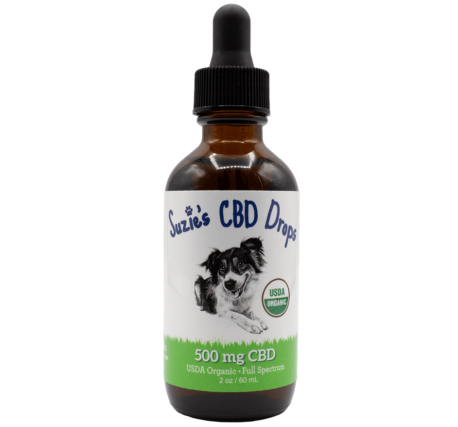 Suzie's Full Spectrum CBD Drops for Dogs – 500mg