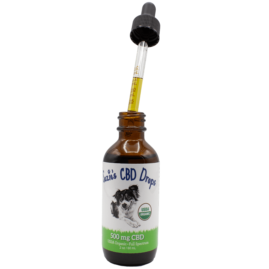 Suzie's Full Spectrum CBD Drops for Dogs – 500mg