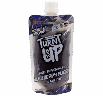Turnt Up Delta 9 Juice Pack - Blackberry Fuego