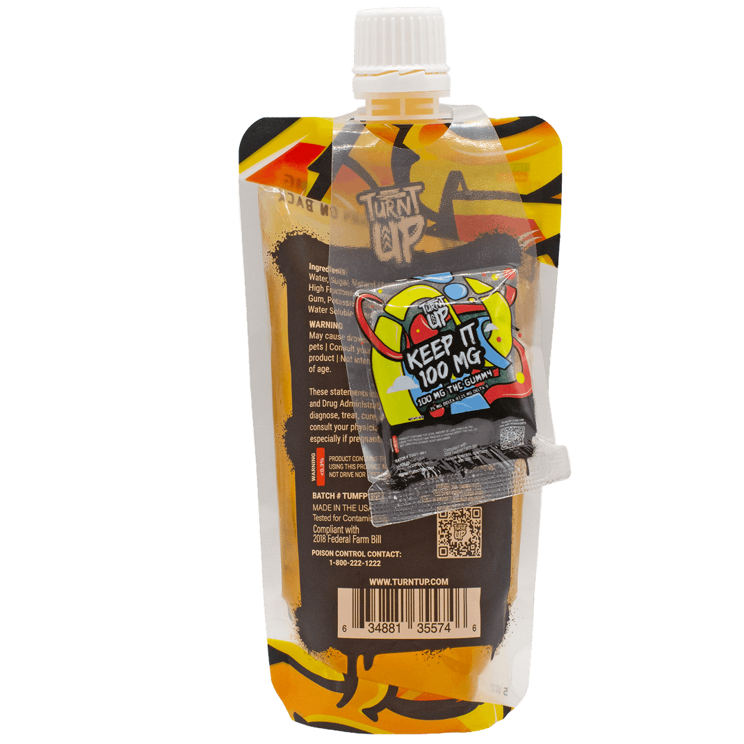 Turnt-Up-Mango-Fuego-back-gummy Turnt Up Delta 9 Juice Pack - Mango