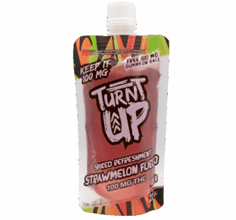 Turnt Up Delta 9 Juice Pack - Strawmelon Fuego