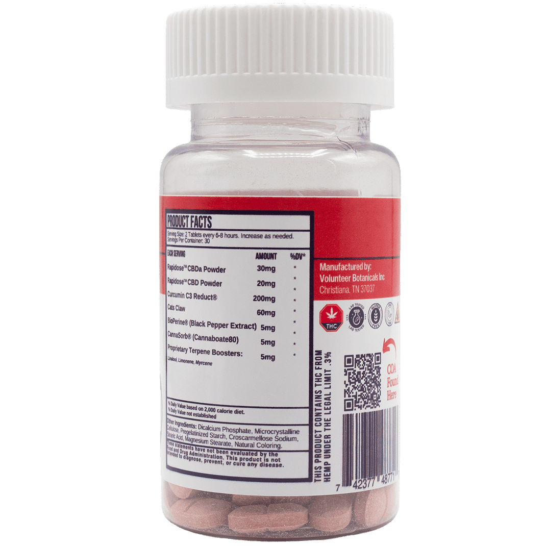 CBDa/CBD Supplements - Alleviate