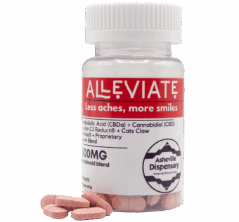 CBDa/CBD Supplements - Alleviate