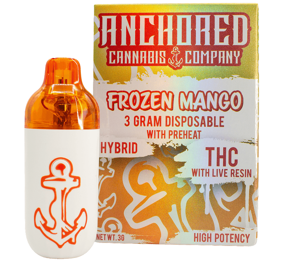 Anchored - 3 Gram THCA Vape - Frozen Mango