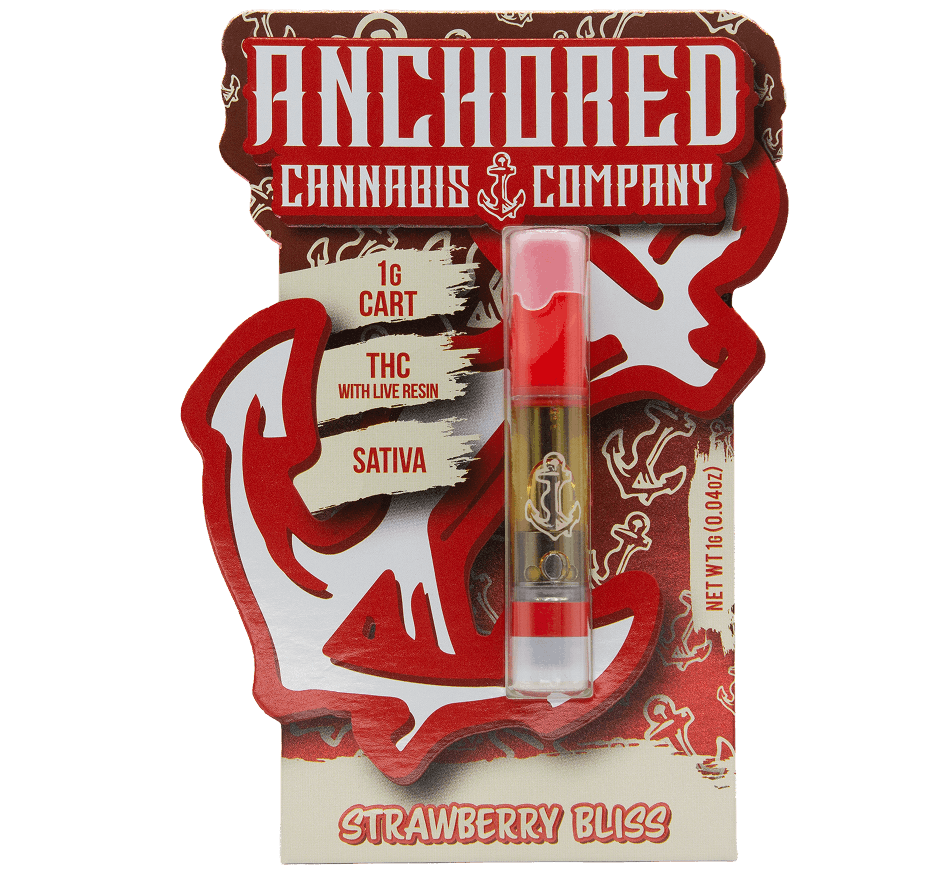 Anchored - Strawberry Bliss THCA Cart