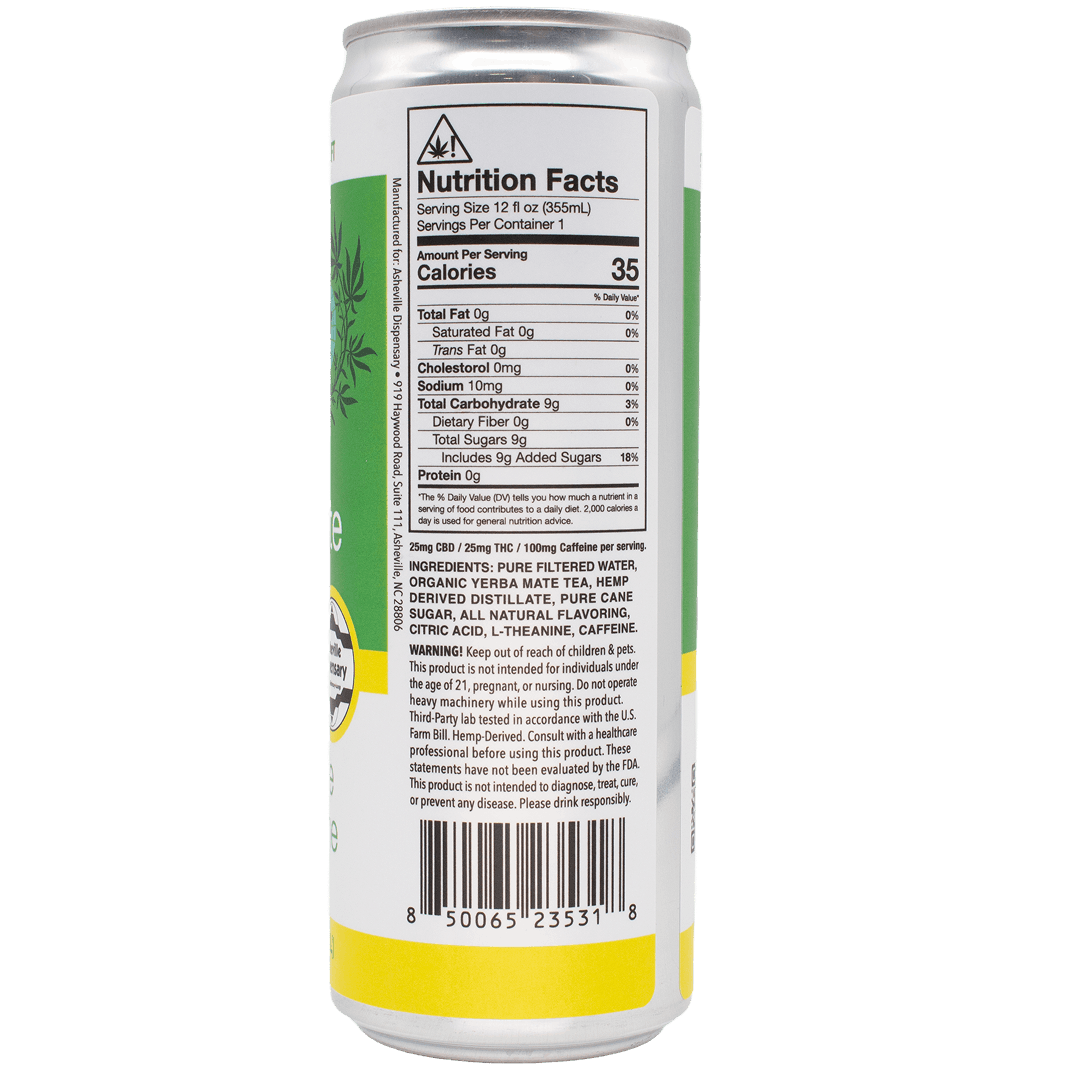 Delta 9 Yerba Mate - 25mg THC