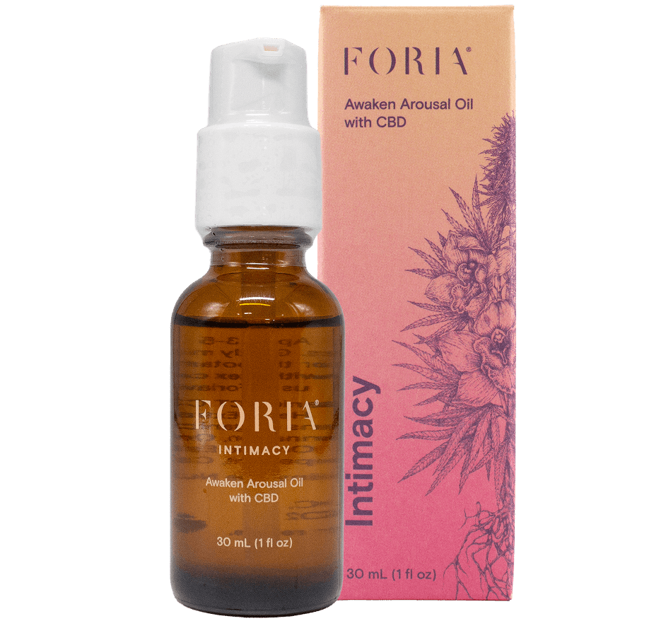 main-Foria-Awaken-Arousal-Oil-bottle&box Foria Awaken Arousal Oil