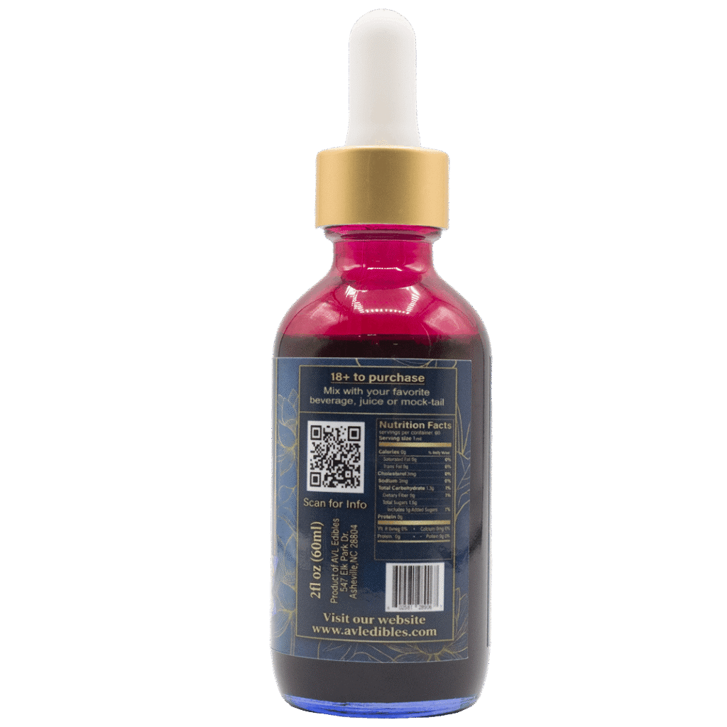 Blue Lotus Flower Mocktail Drops