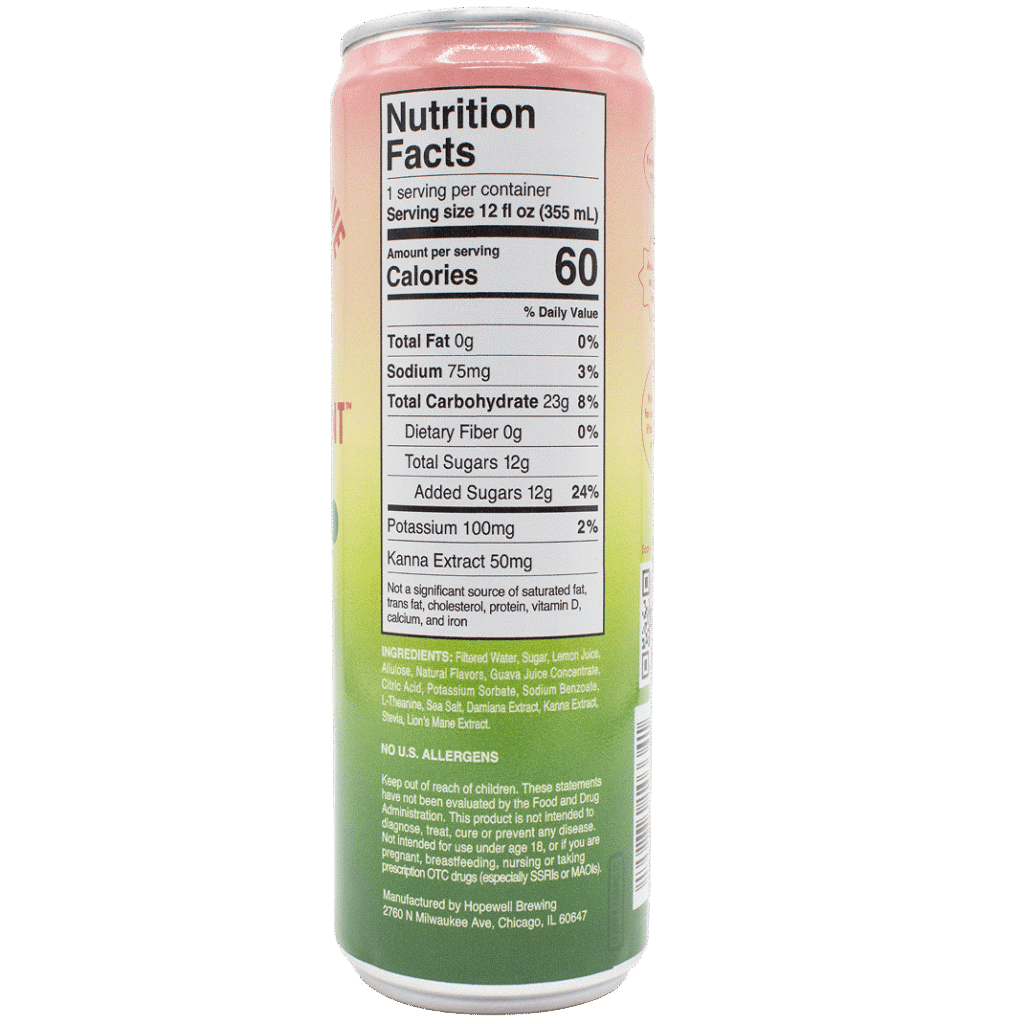 50mg Kanna Seltzer - The Creative Department