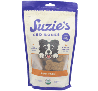 Suzie's CBD Dog Treats: Pumpkin Hearts - 8mg 25pk