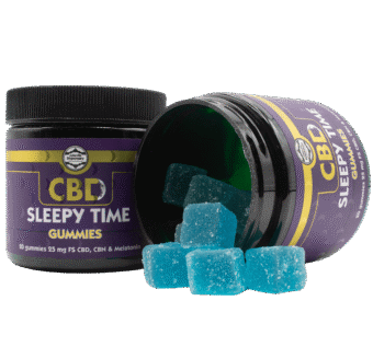 25mg CBD Sleep Gummies - Sleepy Time Gummies
