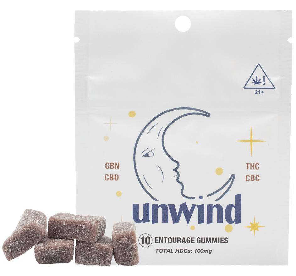 Entourage THC Gummies - Unwind